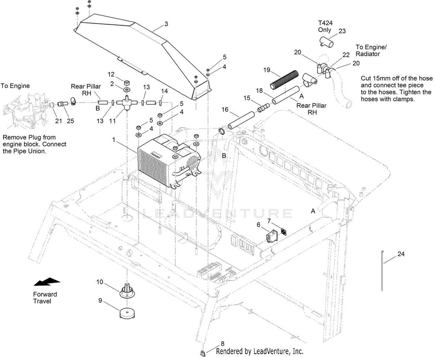 Heater Blower Kit Assembly