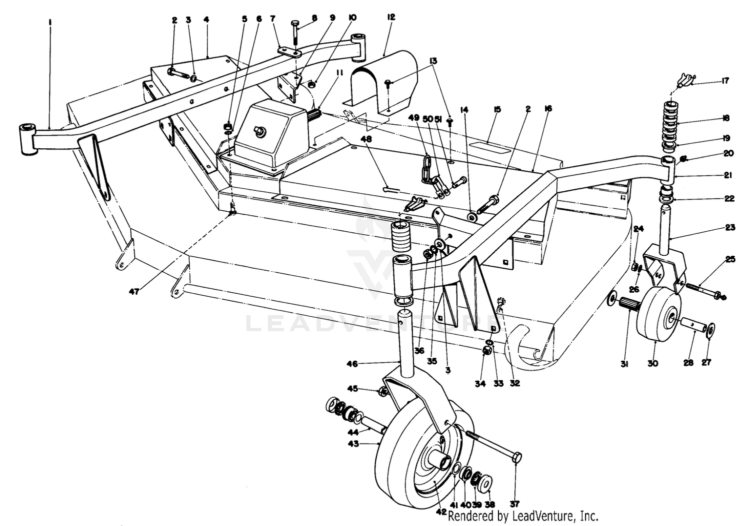 Cutting Unit Model No. 30710 (continued)
