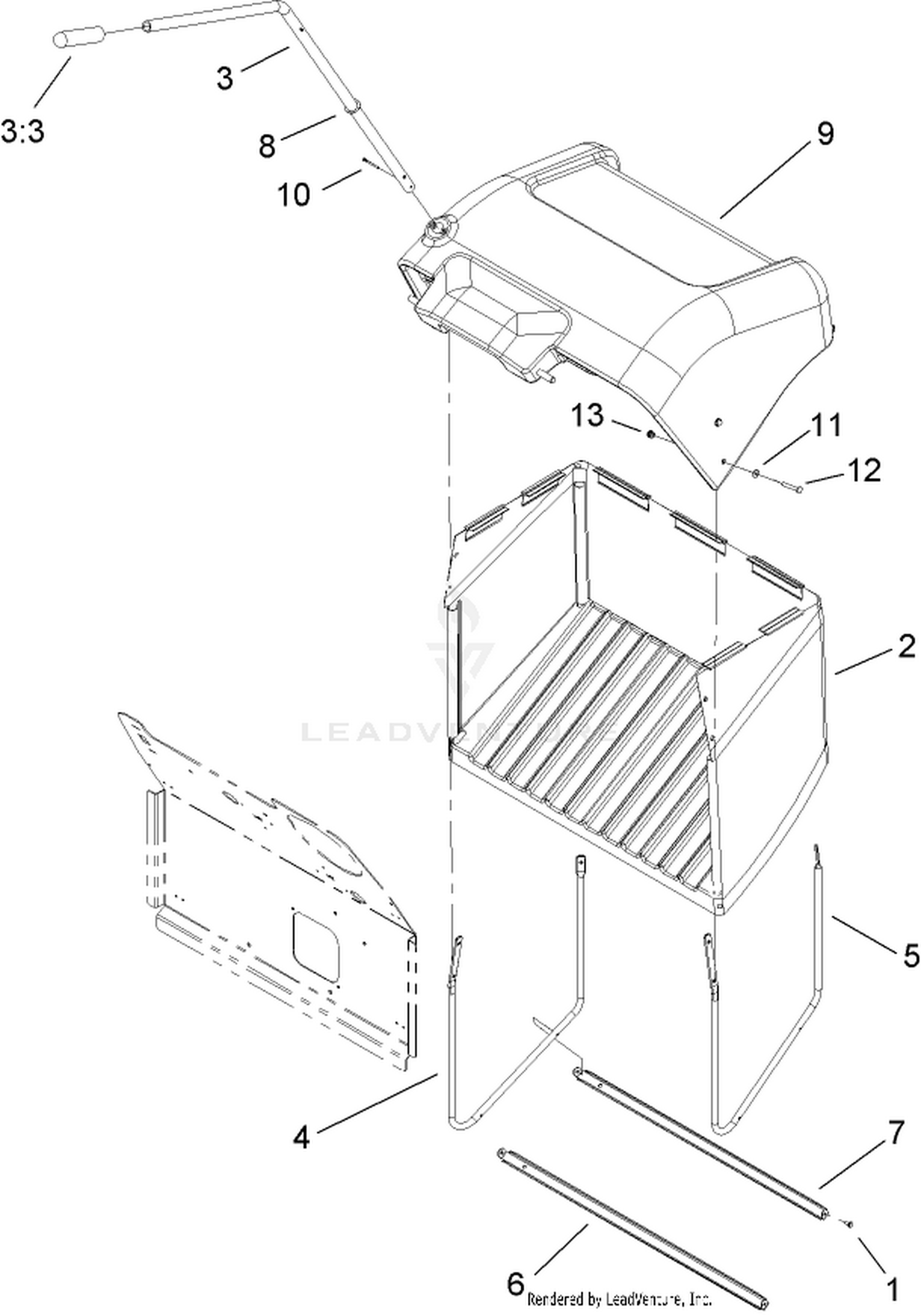 Grass Bag Assembly