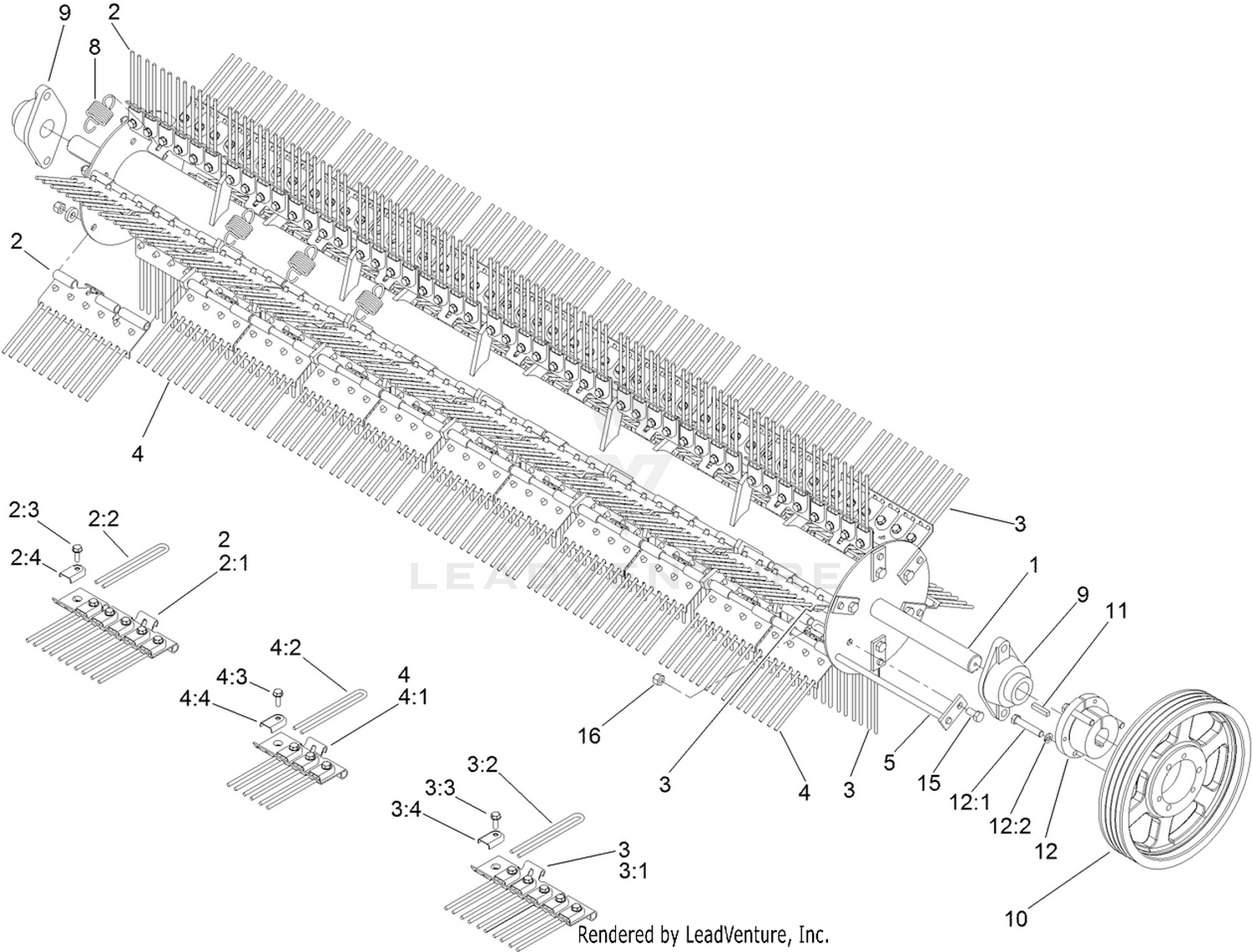 Rake Assembly