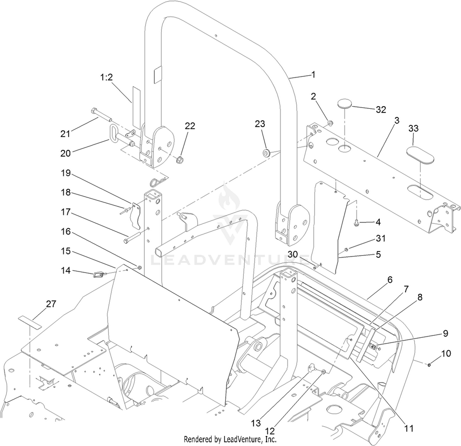 Rear Frame Assembly
