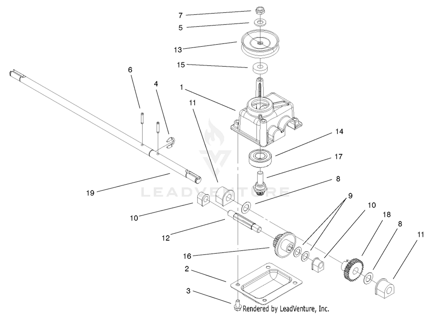 Gear Case Assembly