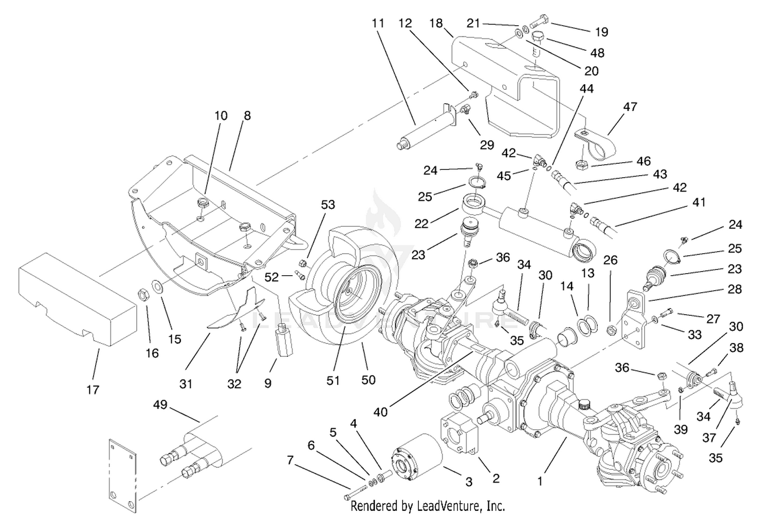 Rear Axle Assembly