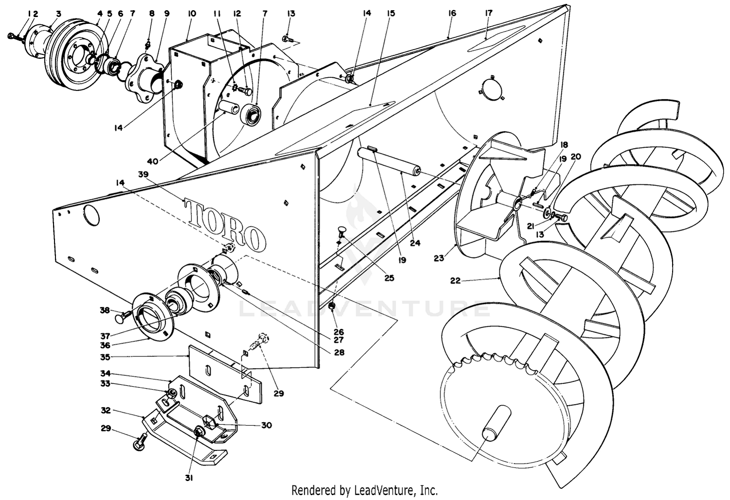 48" Snowthrower Model No. 30570 (optional)