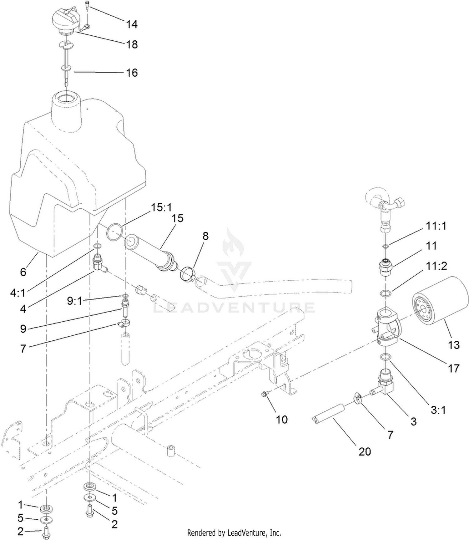 Hydraulic Tank Assembly