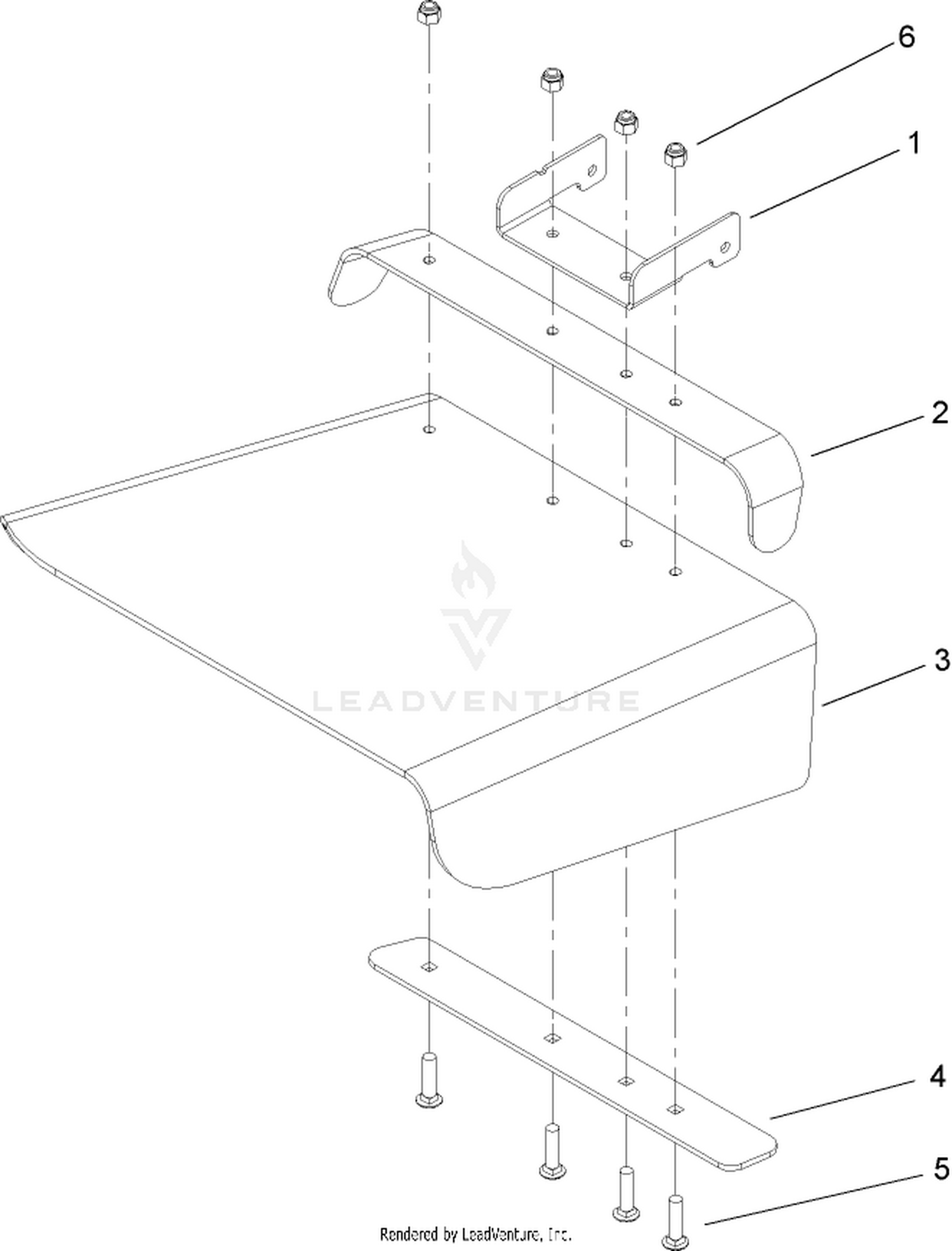 Deflector Assembly No. 108-8591