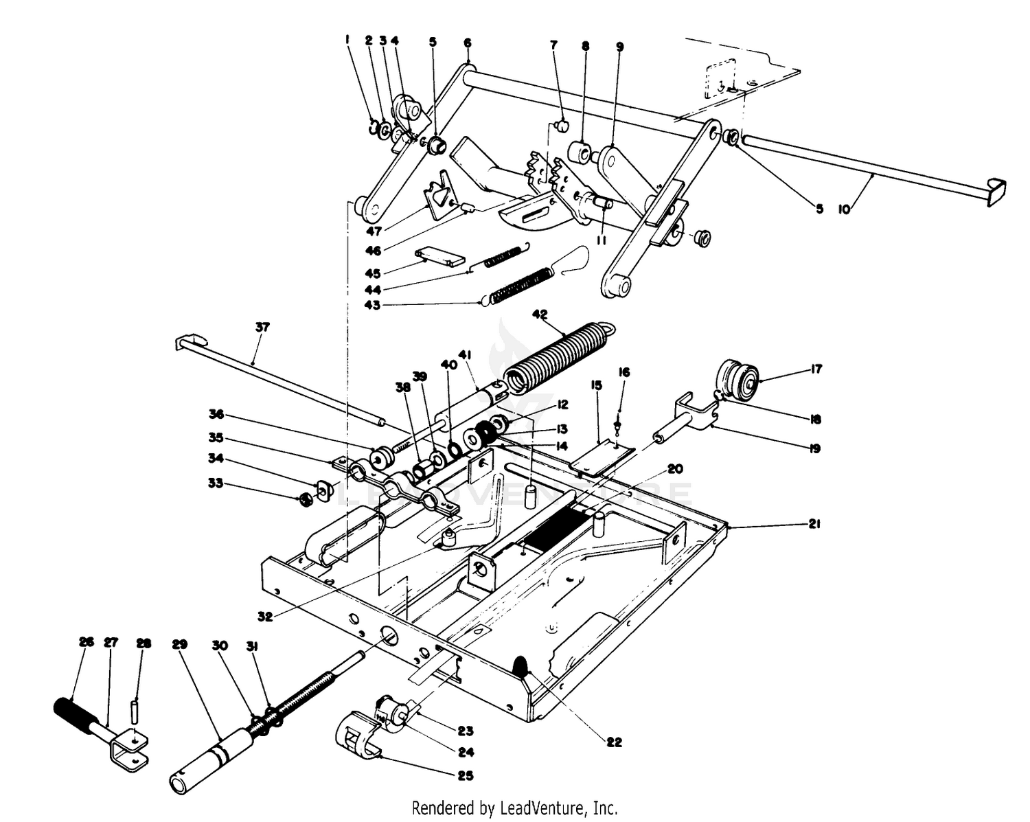 Deluxe Seat Kit Model No. 30786 (continued)