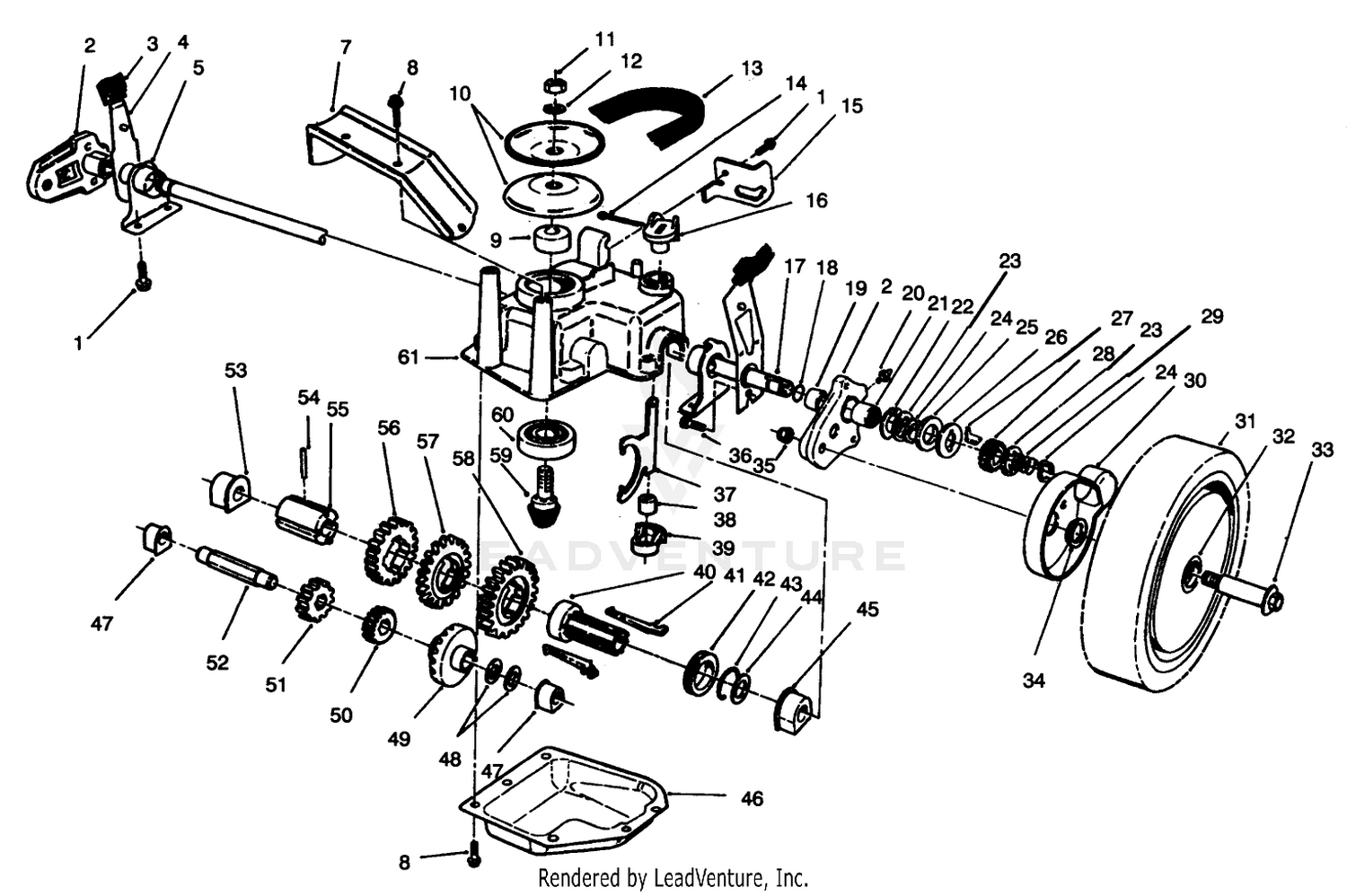 Gear Case Assembly
