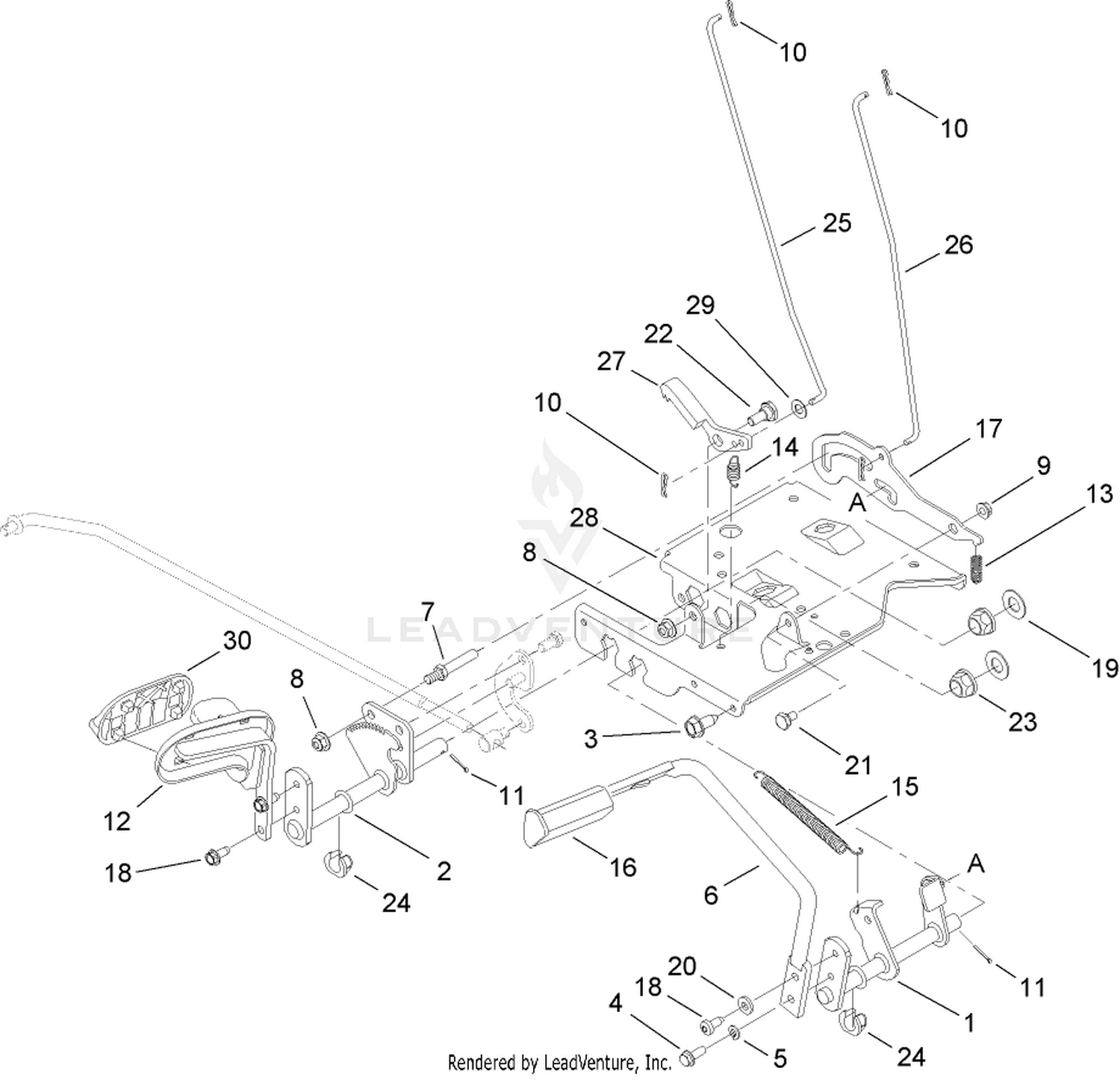 Brake and Traction Assembly