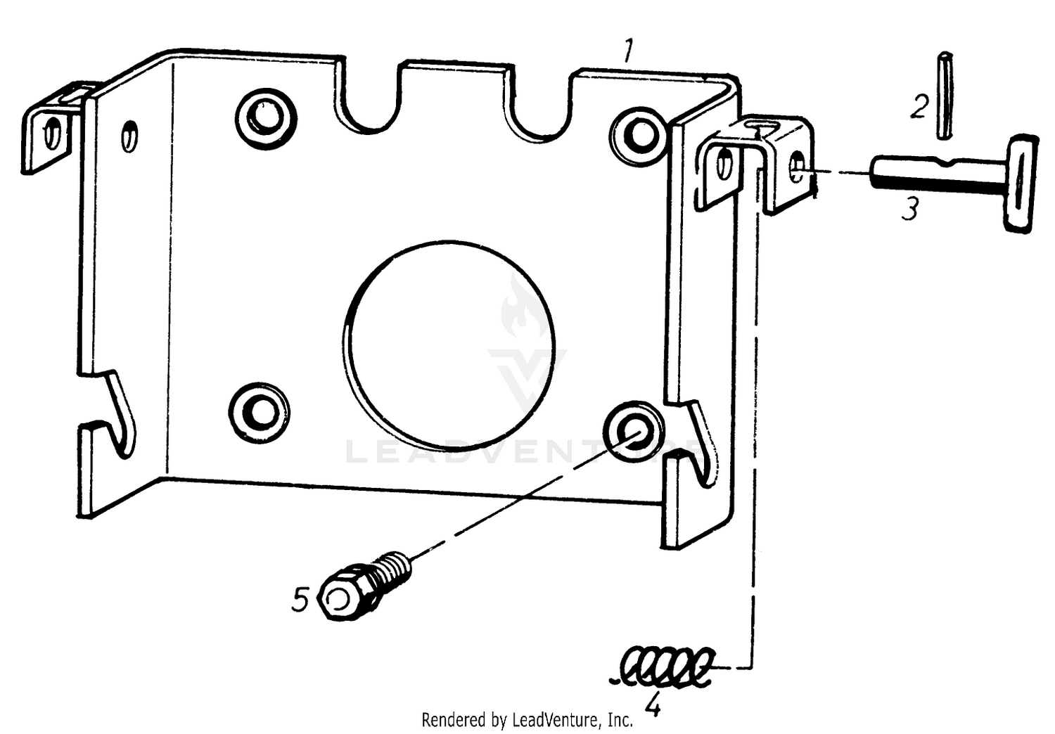 Parts List For Mounting Plate (fig. D)