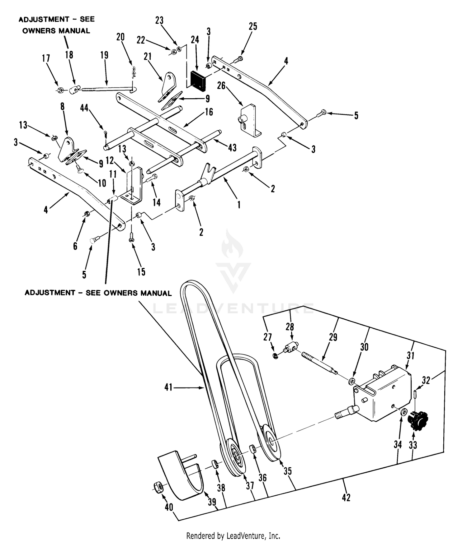 Side Discharge Mower-42 In. (107 Cm) (vehicle Identification Number 05-42ms04)