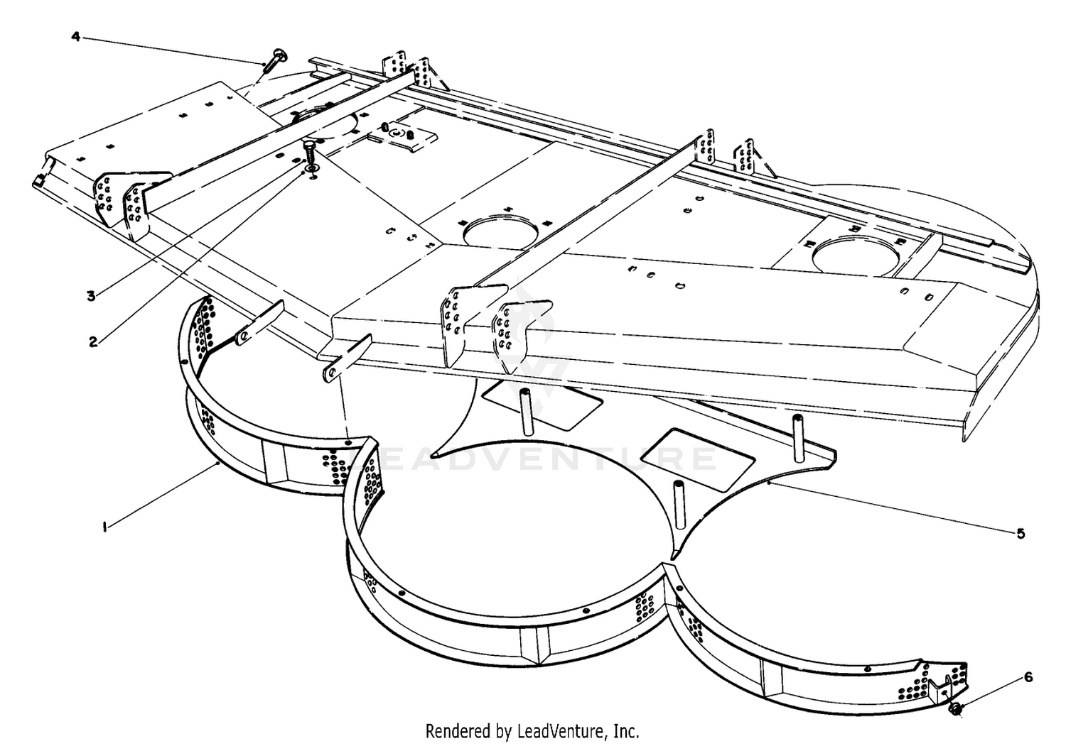 Mulcher Kit Model No. 30792 (optional)(used With Model 30564 Cutting Unit)