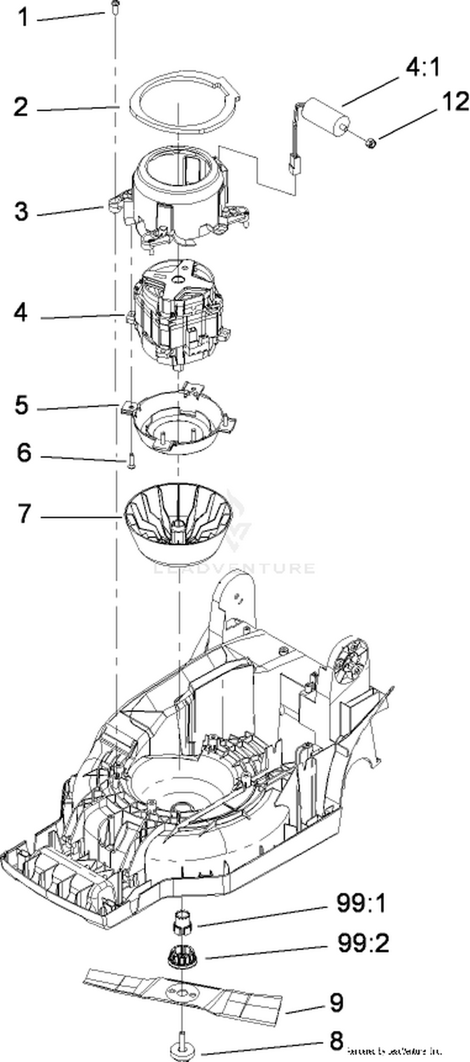 Assembly diagram