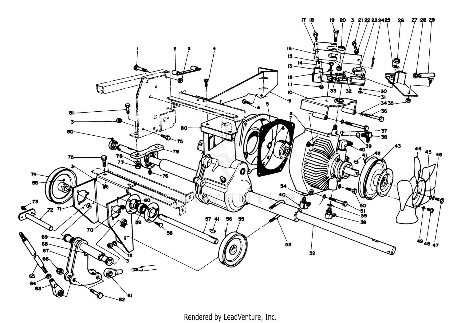 Transmission  Differential Assembly
