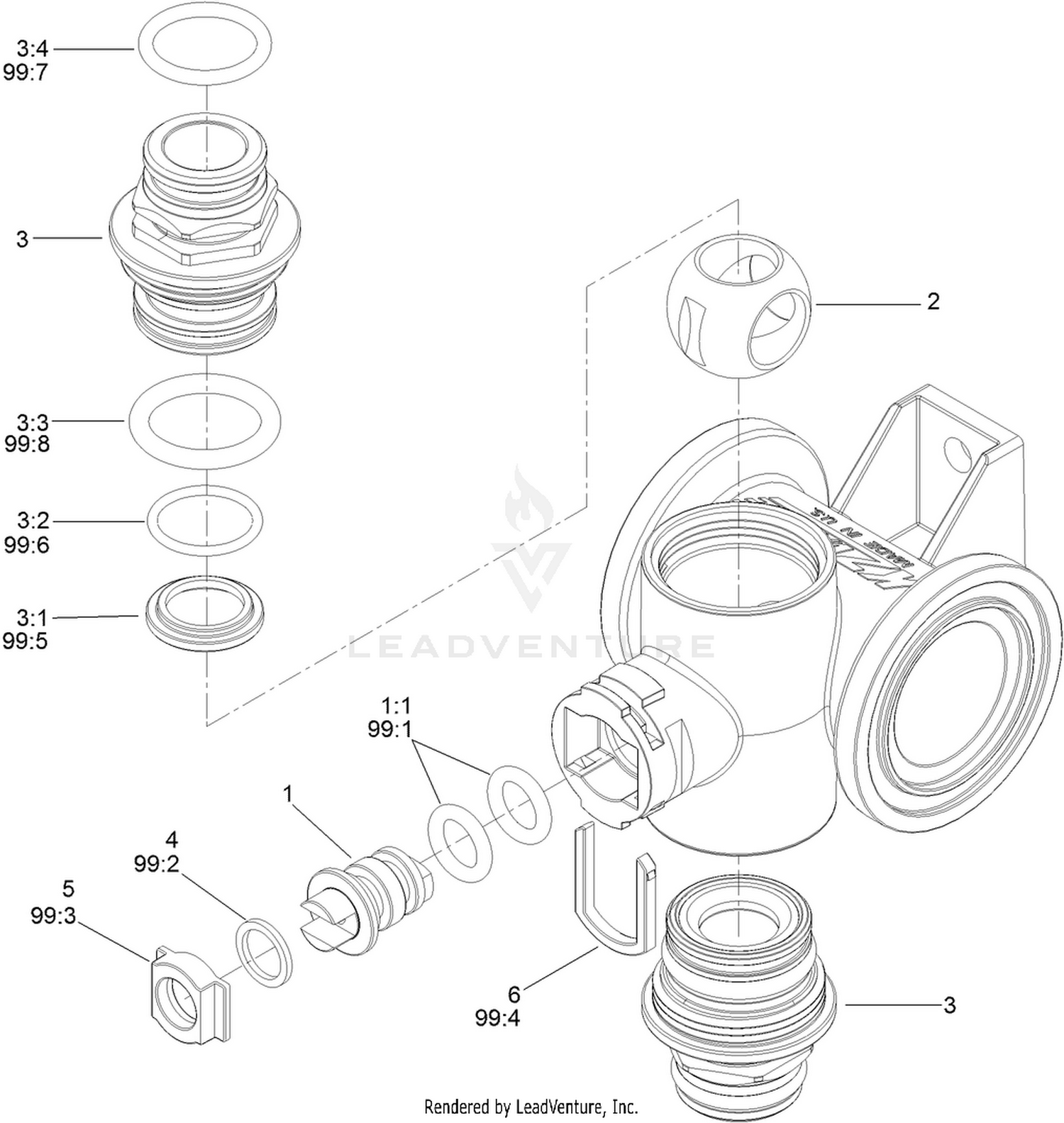 On/Off Manifold Valve Kit No. 127-9803