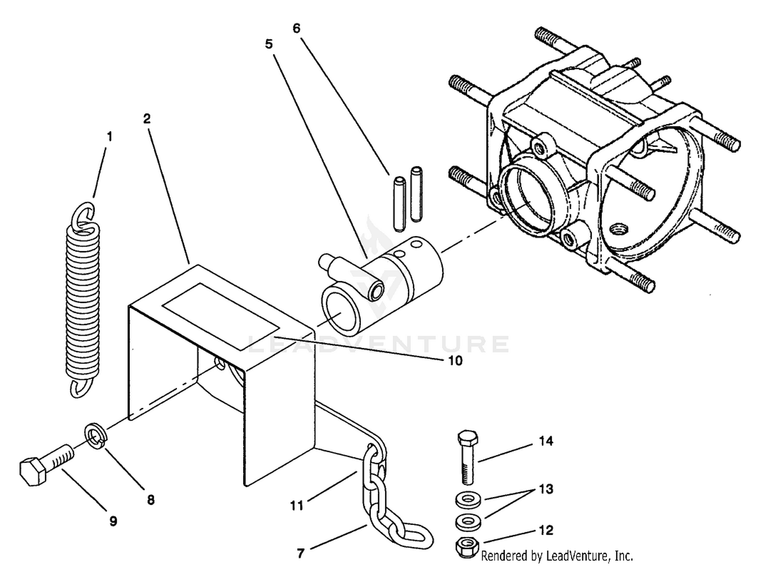 P.T.O. SHIELD ASSEMBLY