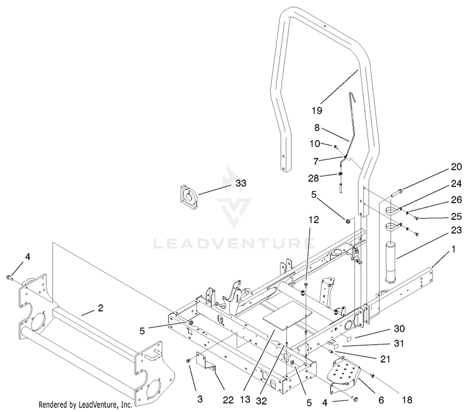 Frame And Platform Assembly