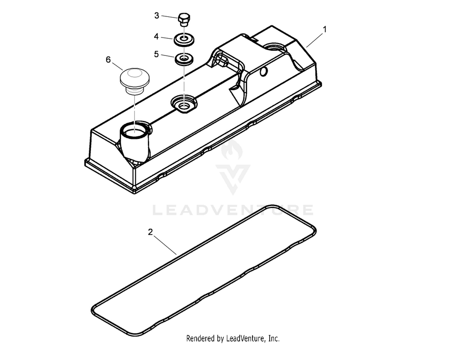 Engine Valve Cover Assembly