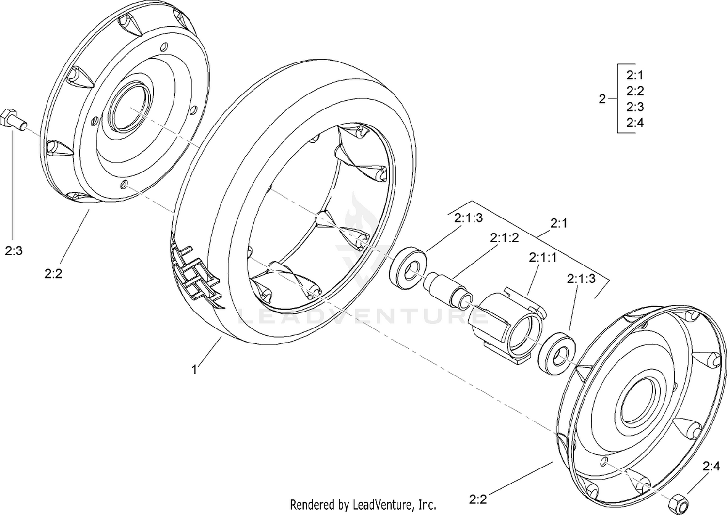 Wheel and Tire Assembly No. 100-2870