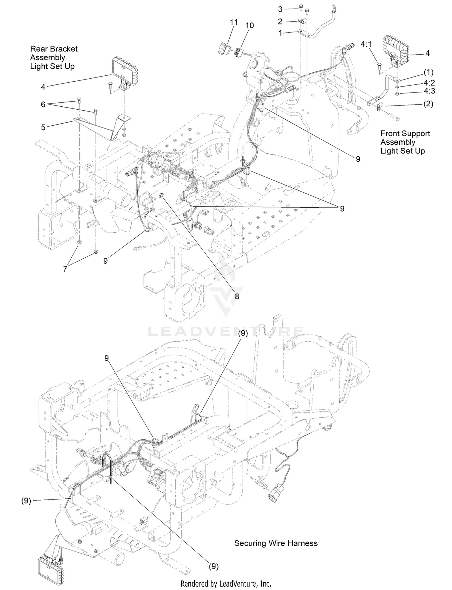 LED Light Kit Assembly