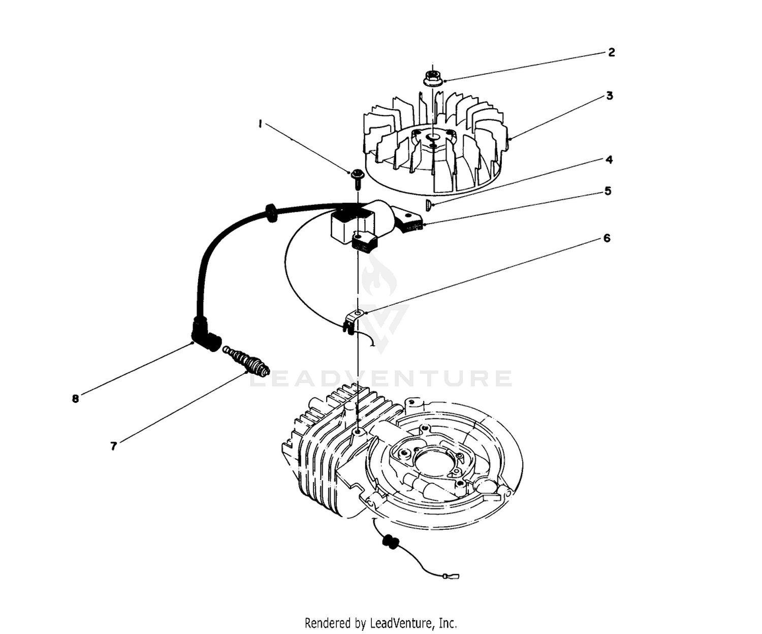 Flywheel  Magneto Assembly