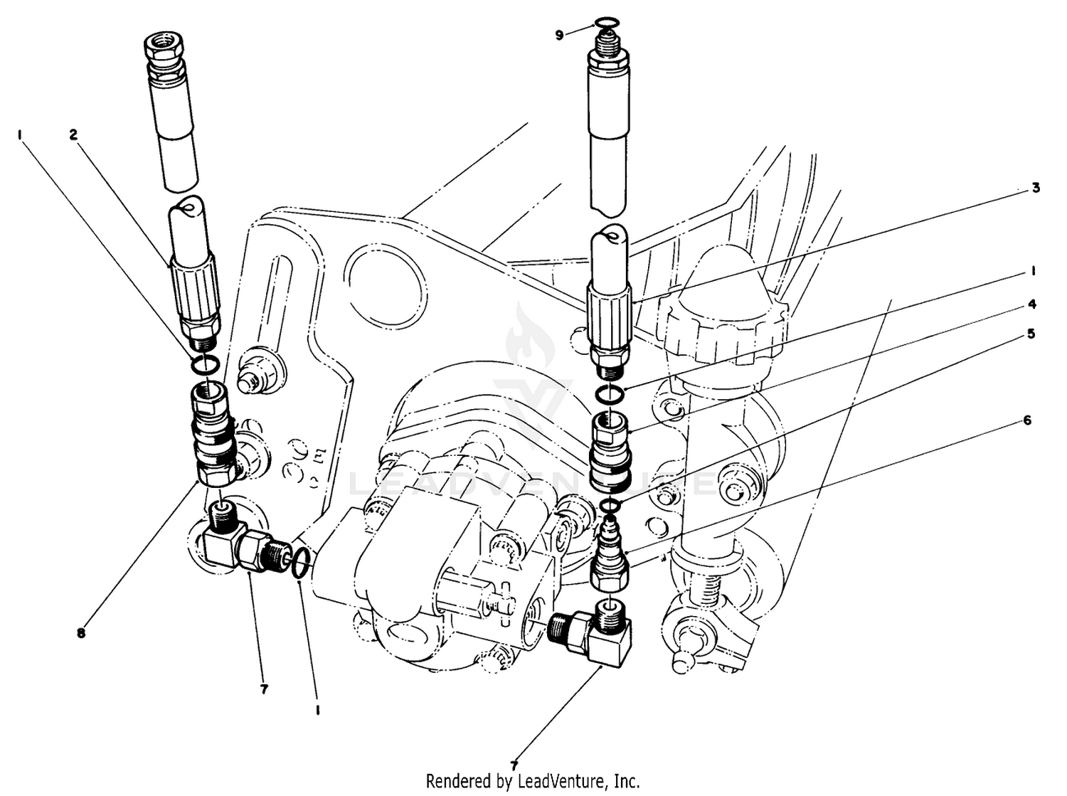 Right Front Backlapping Kit No. 63-4960 #3 Cutting Unit (optional)(continued)