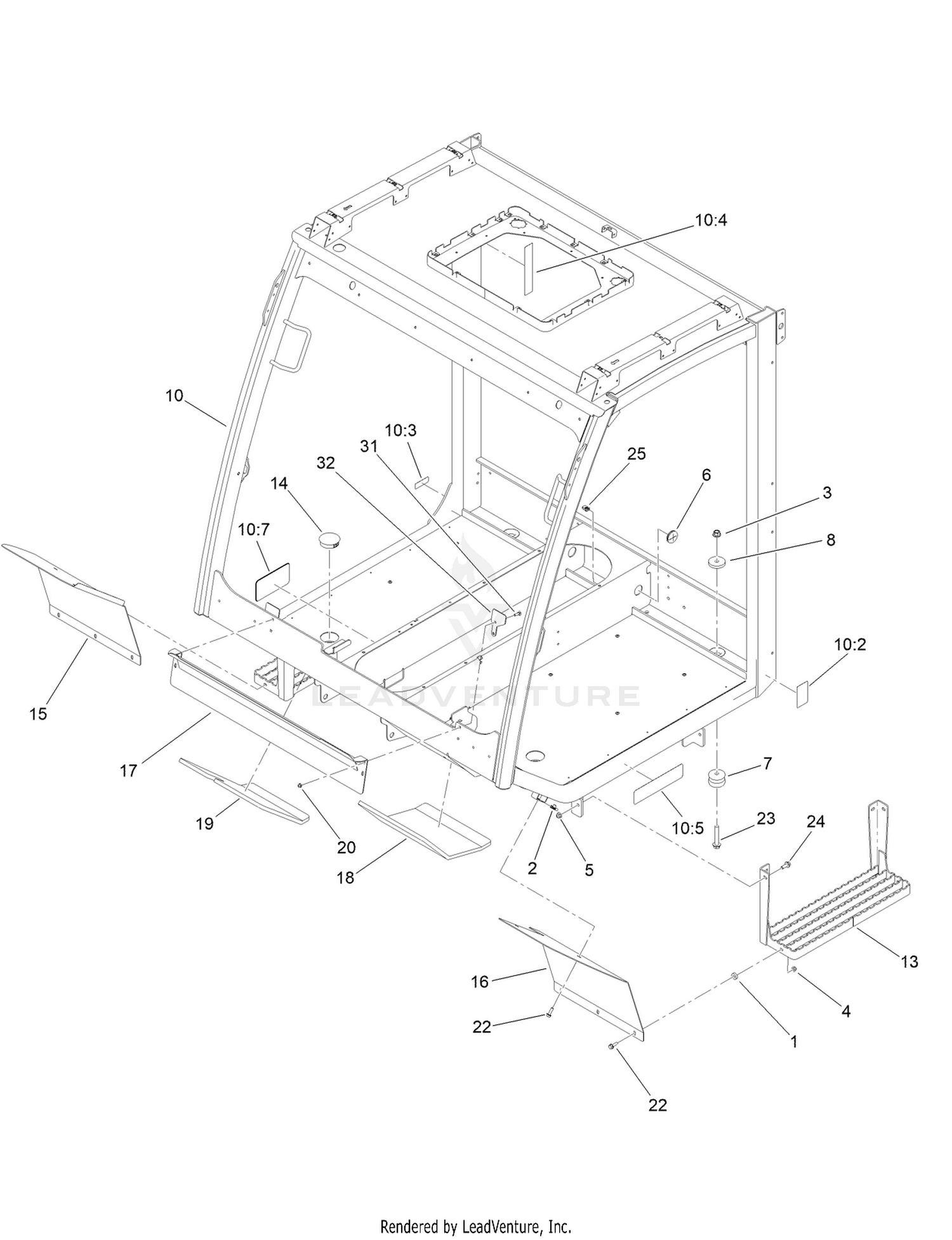 Operator Platform Assembly