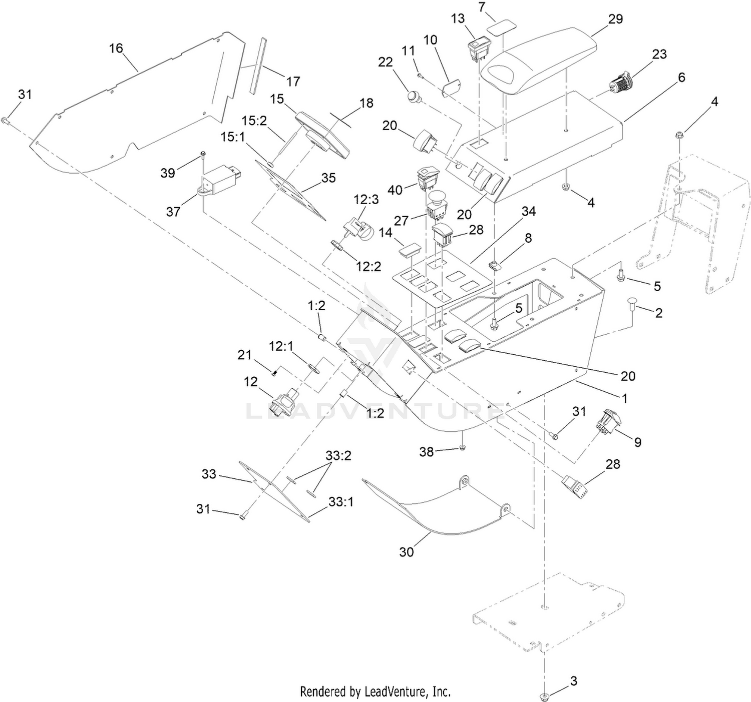 Control Console Assembly