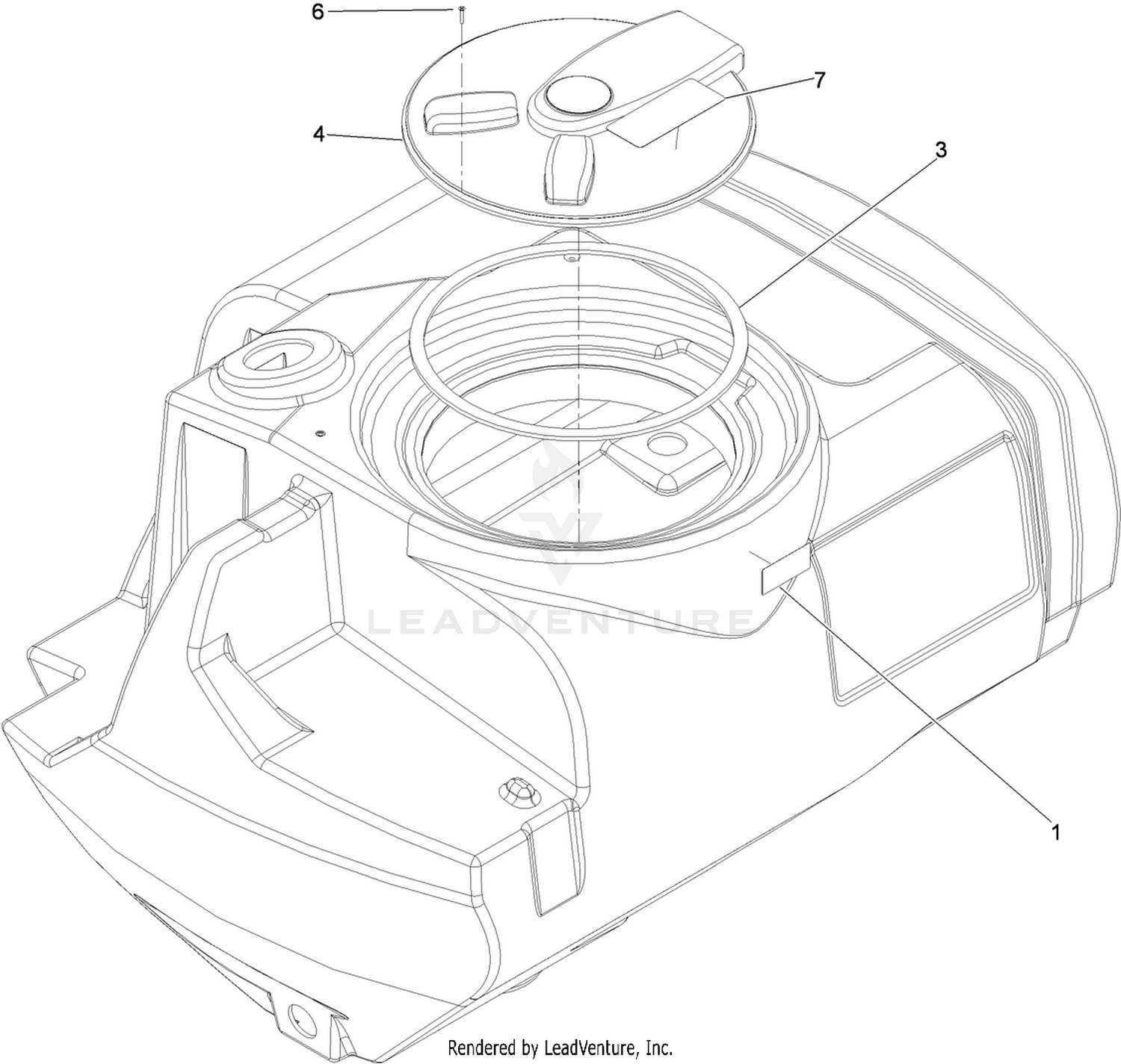 Main Tank Assembly