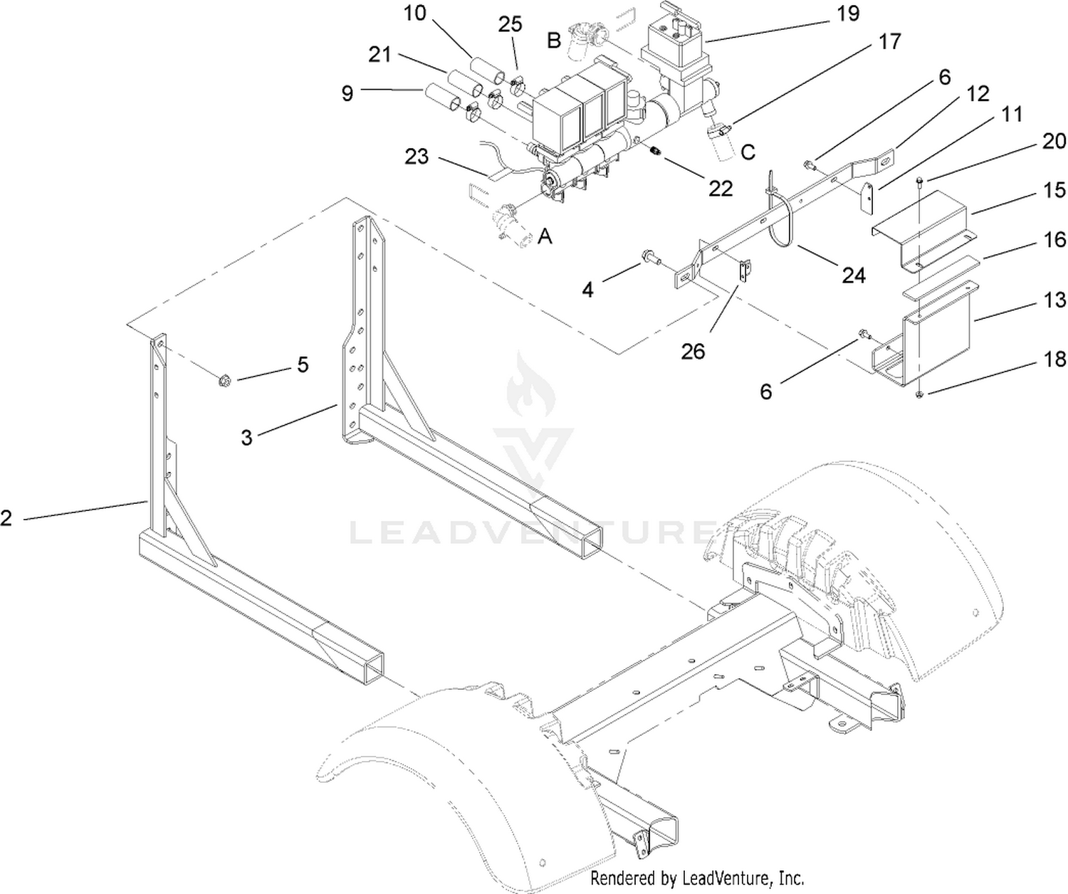 Boom Mount Assembly