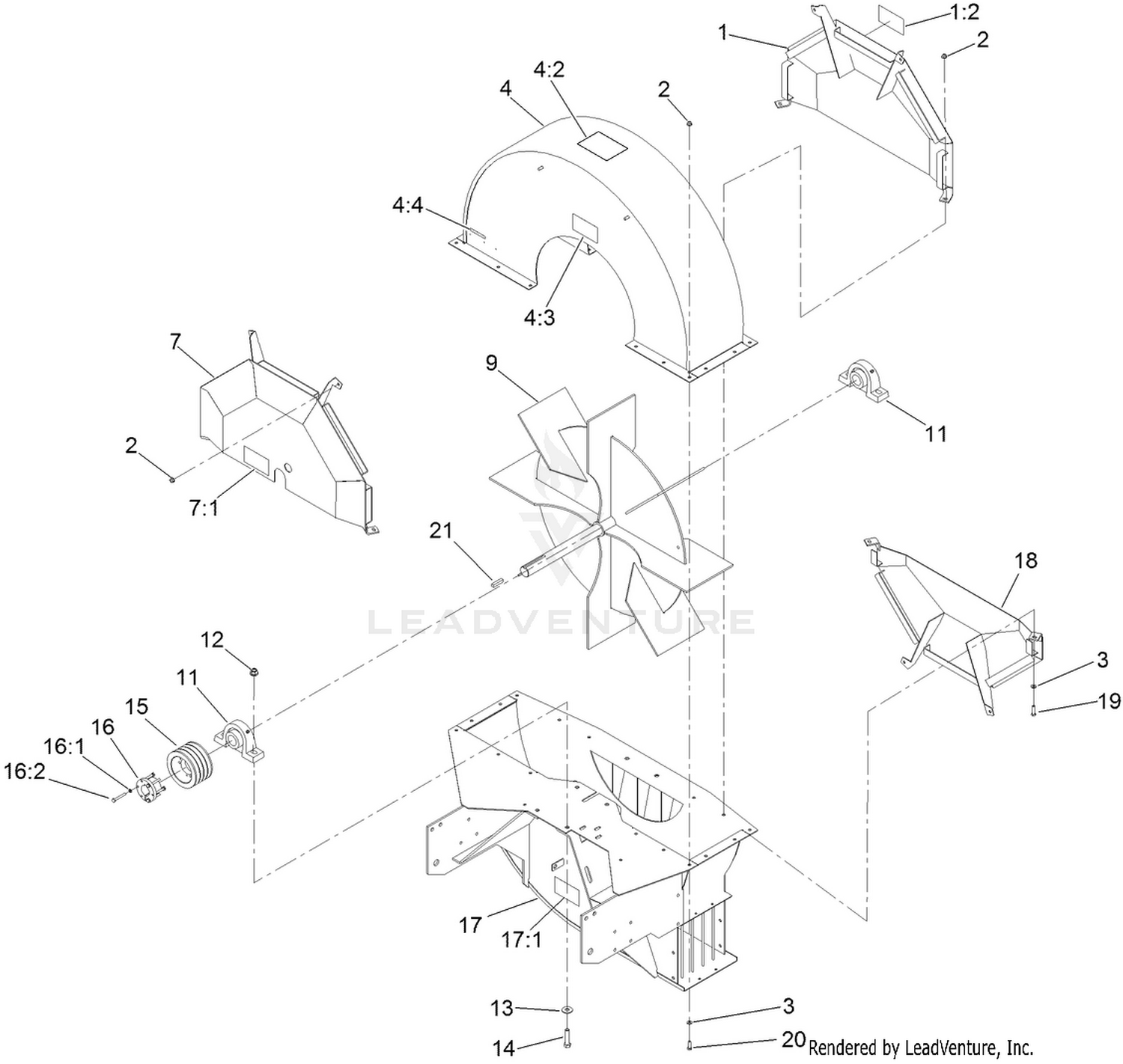 Housing and Impeller Assembly