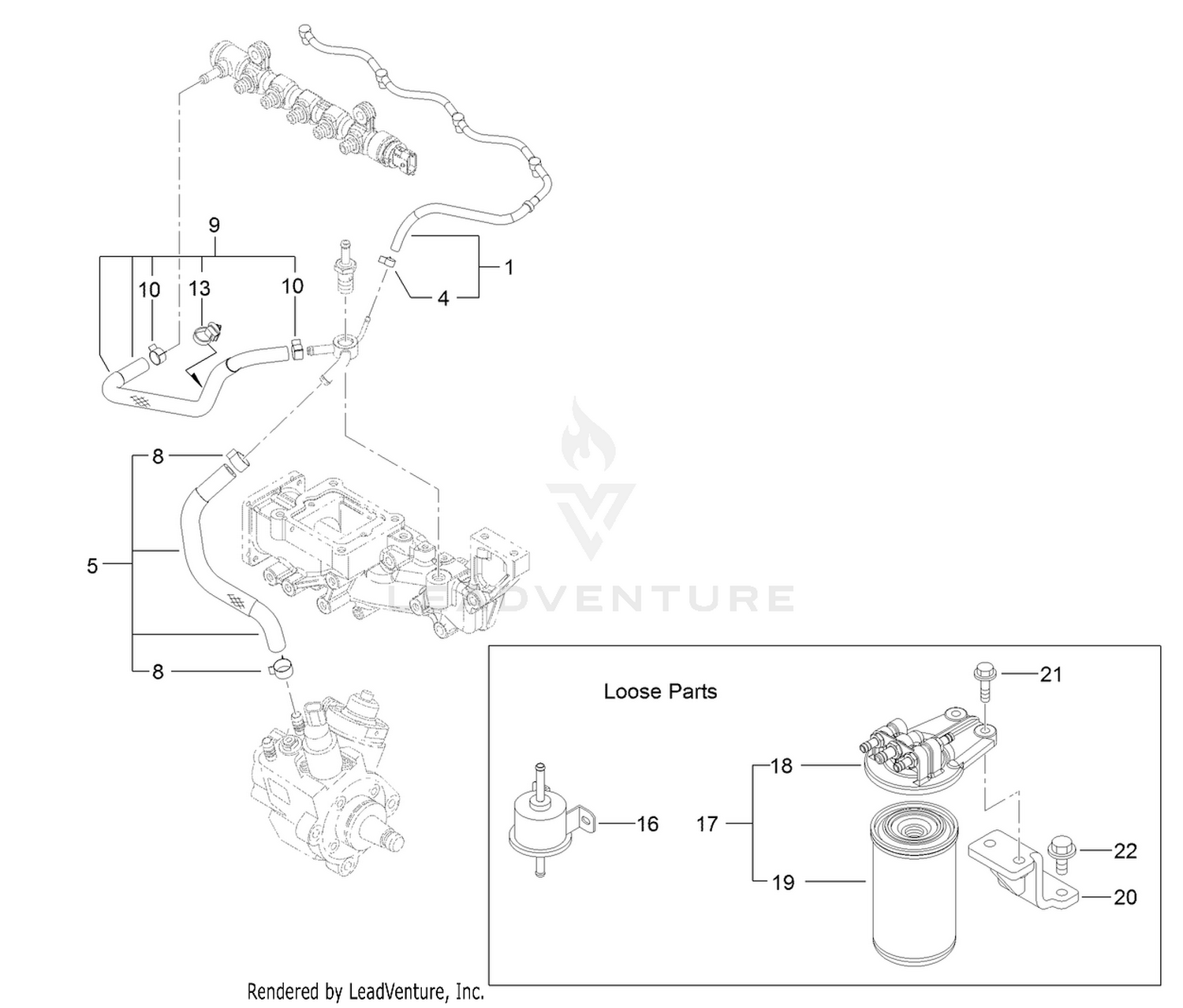 Fuel Pipe Assembly