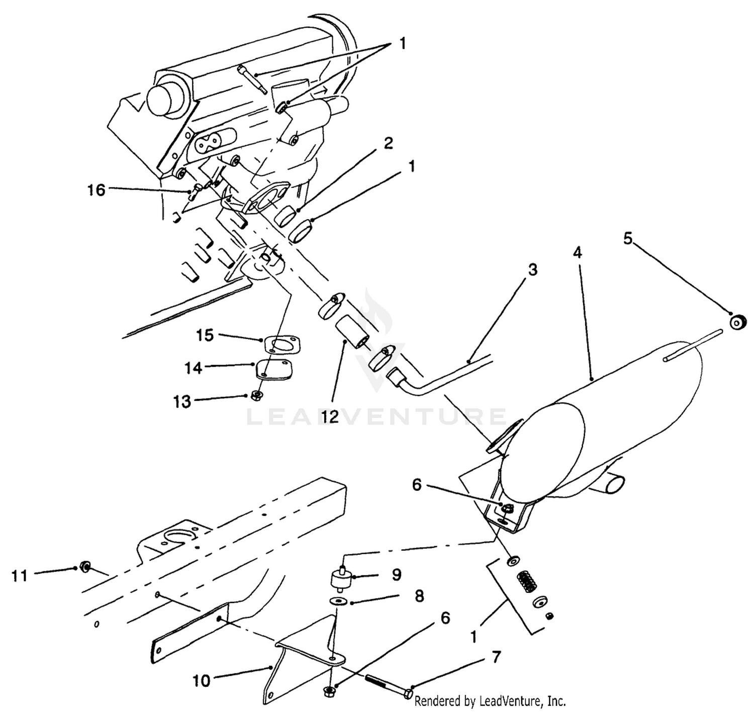 MUFFLER INSTALLATION
