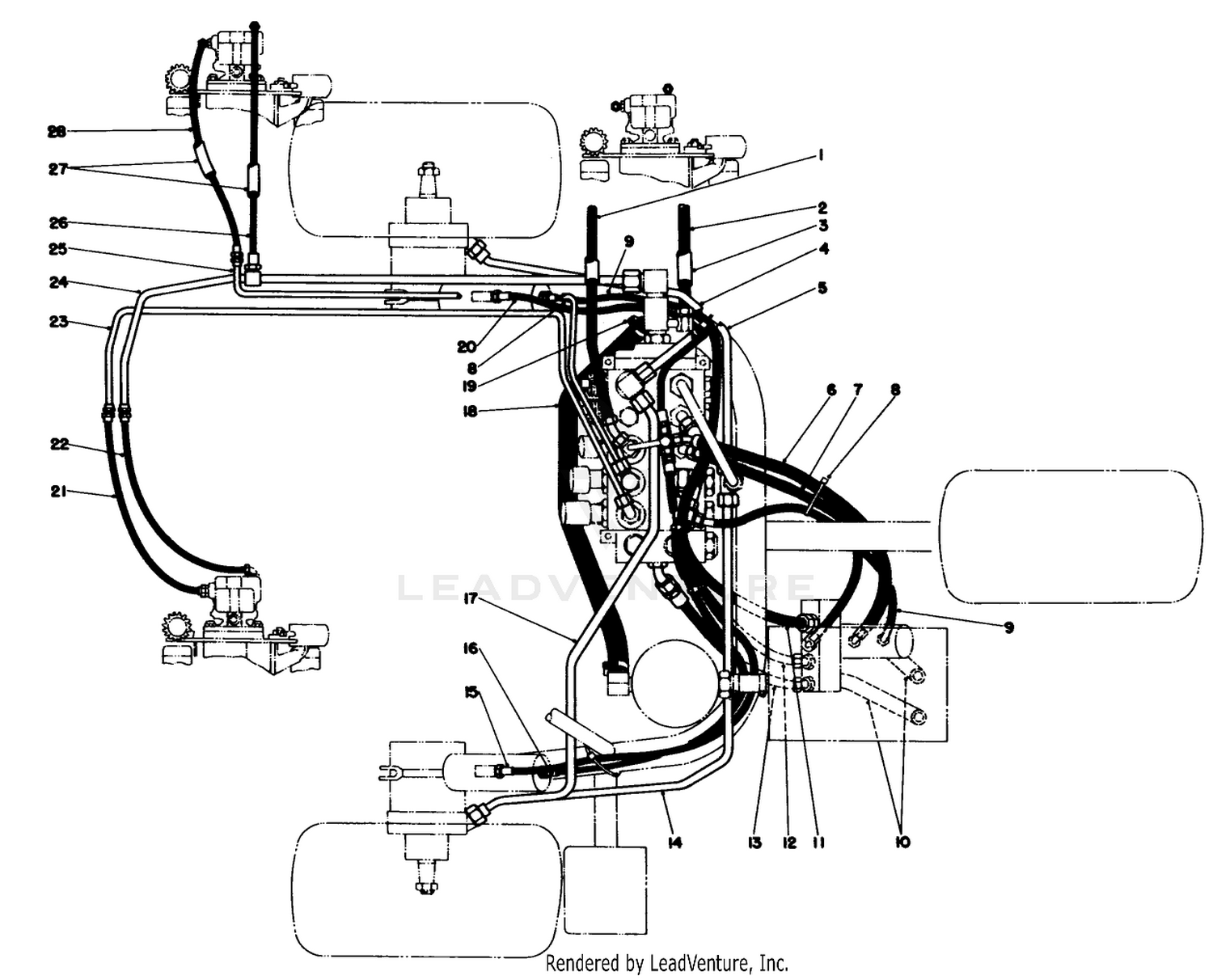 Hydraulic Systems Diagram