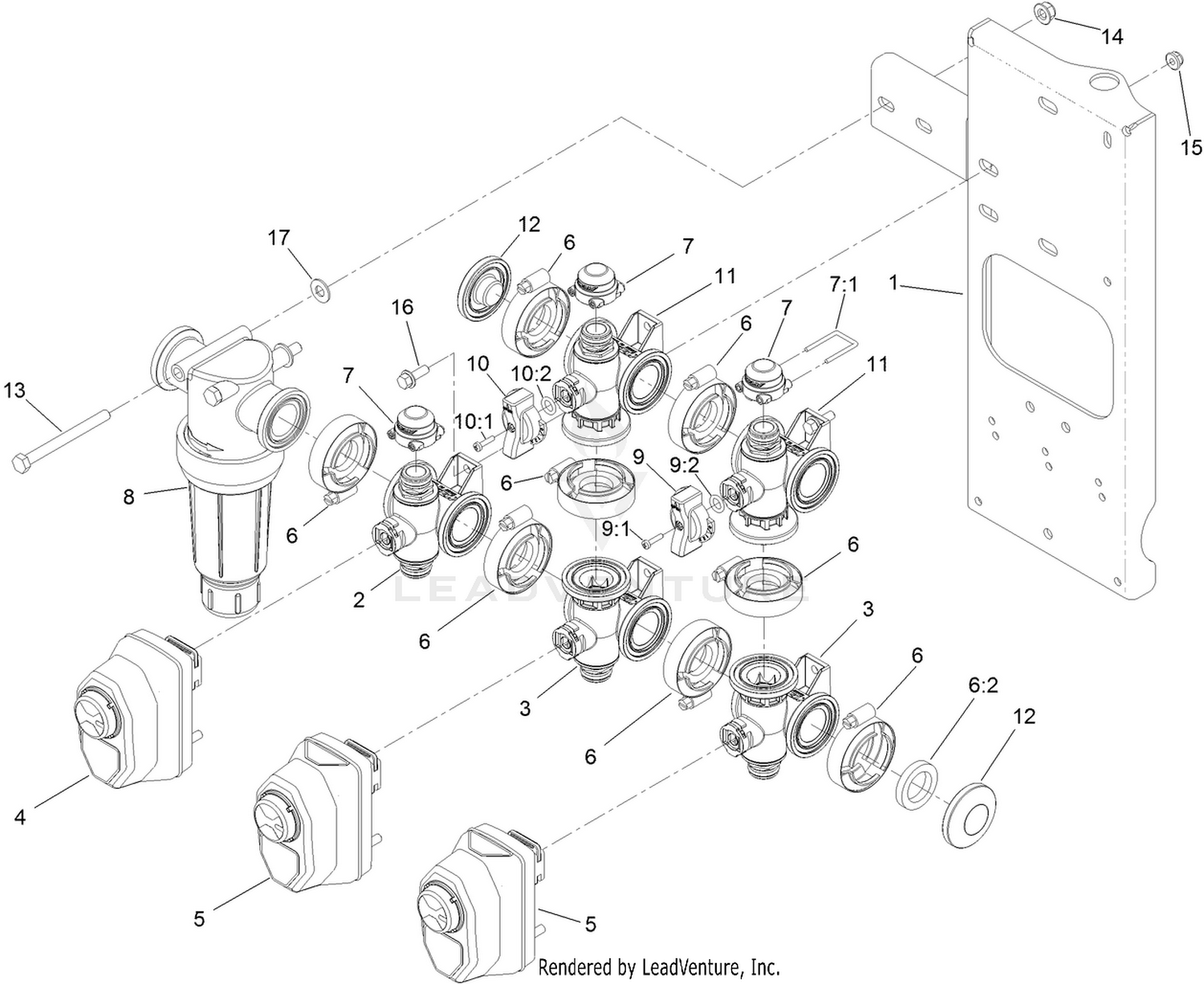 Agitation Valve Assembly