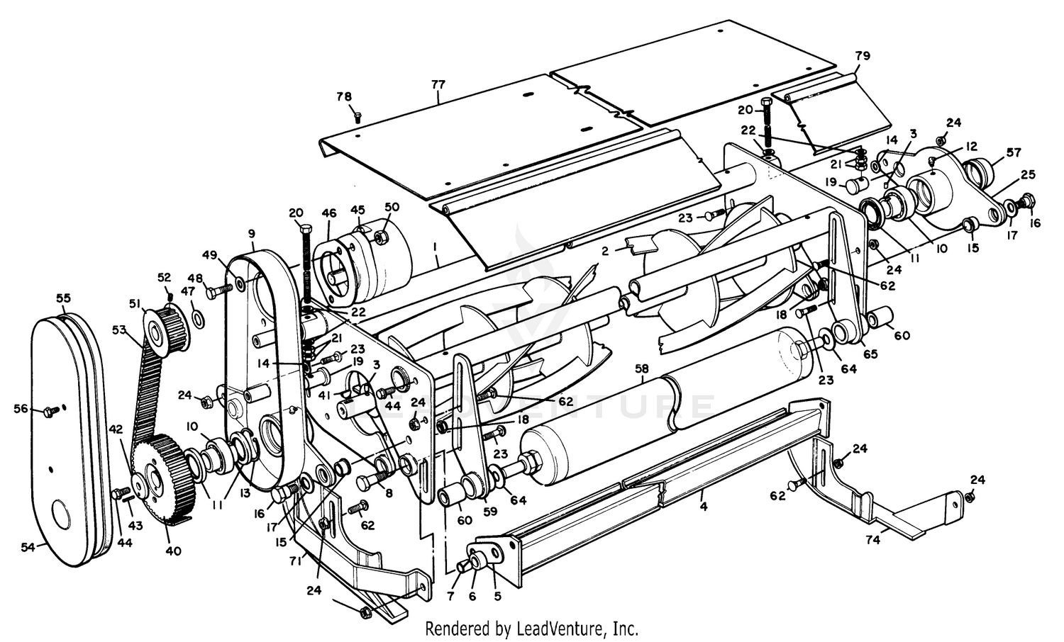Cutting Unit-L.h. Assembly