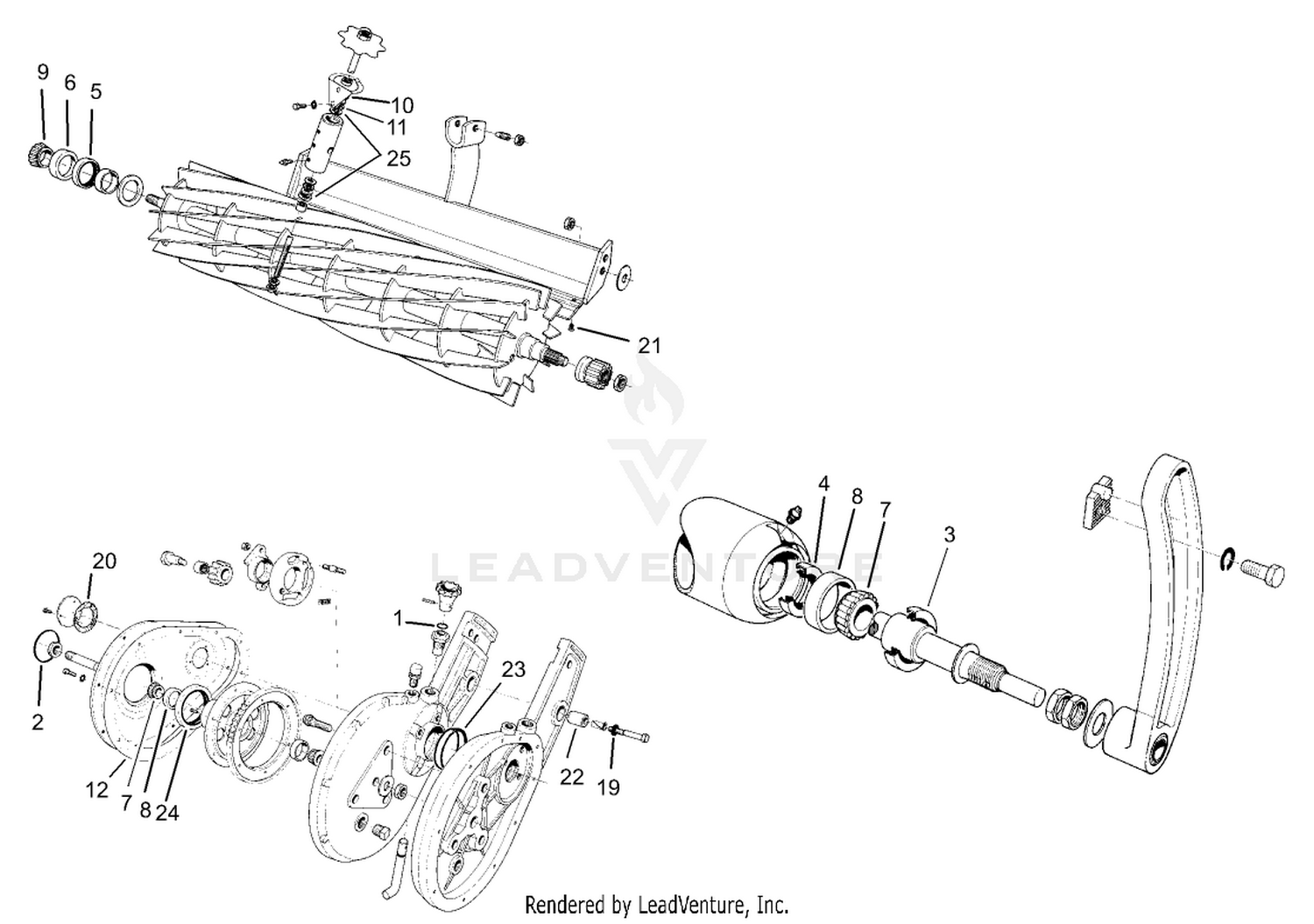 Over Haul Kit Assembly No. 13-3629