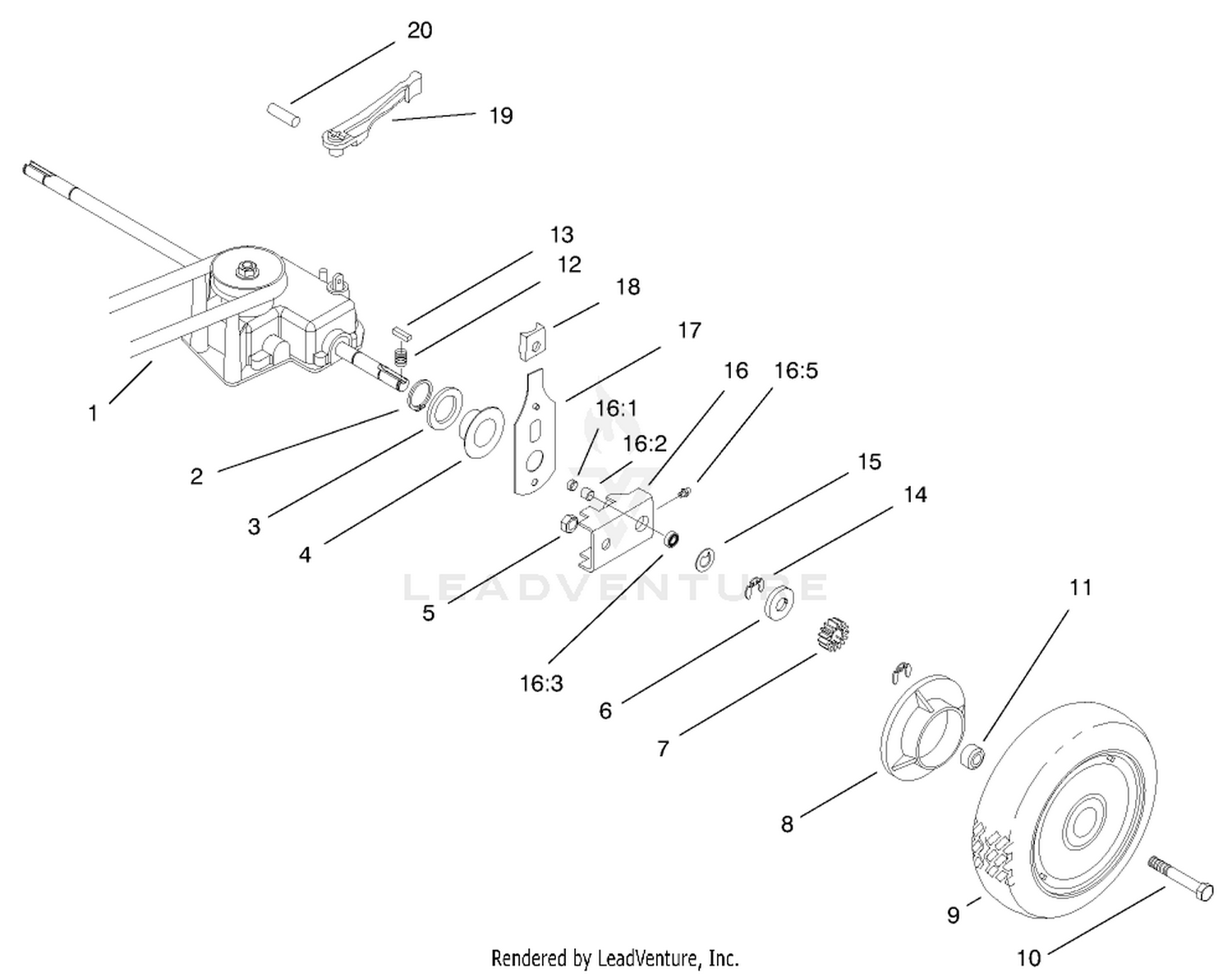 Rear Axle Assembly