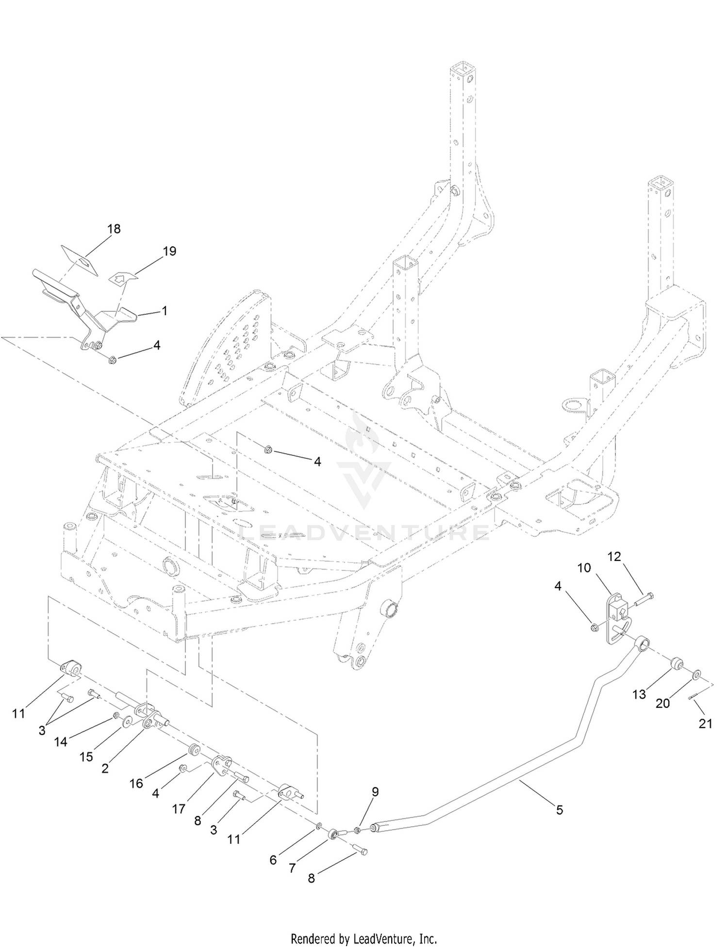 Traction Pedal Assembly