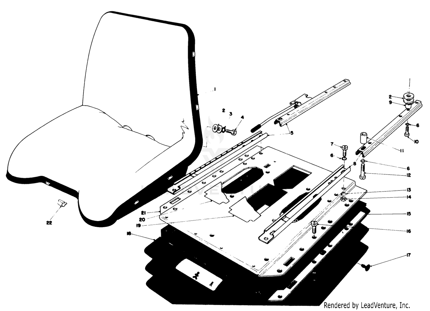 Deluxe Seat Kit Model No. 30786