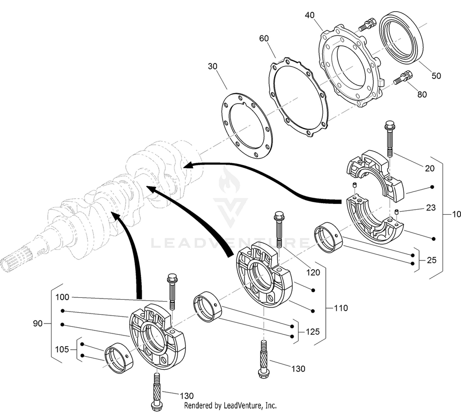 Main Bearing Case Assembly