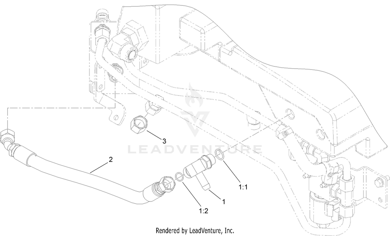 Hydraulic Hose Upgrade Kit No. 120-3434
