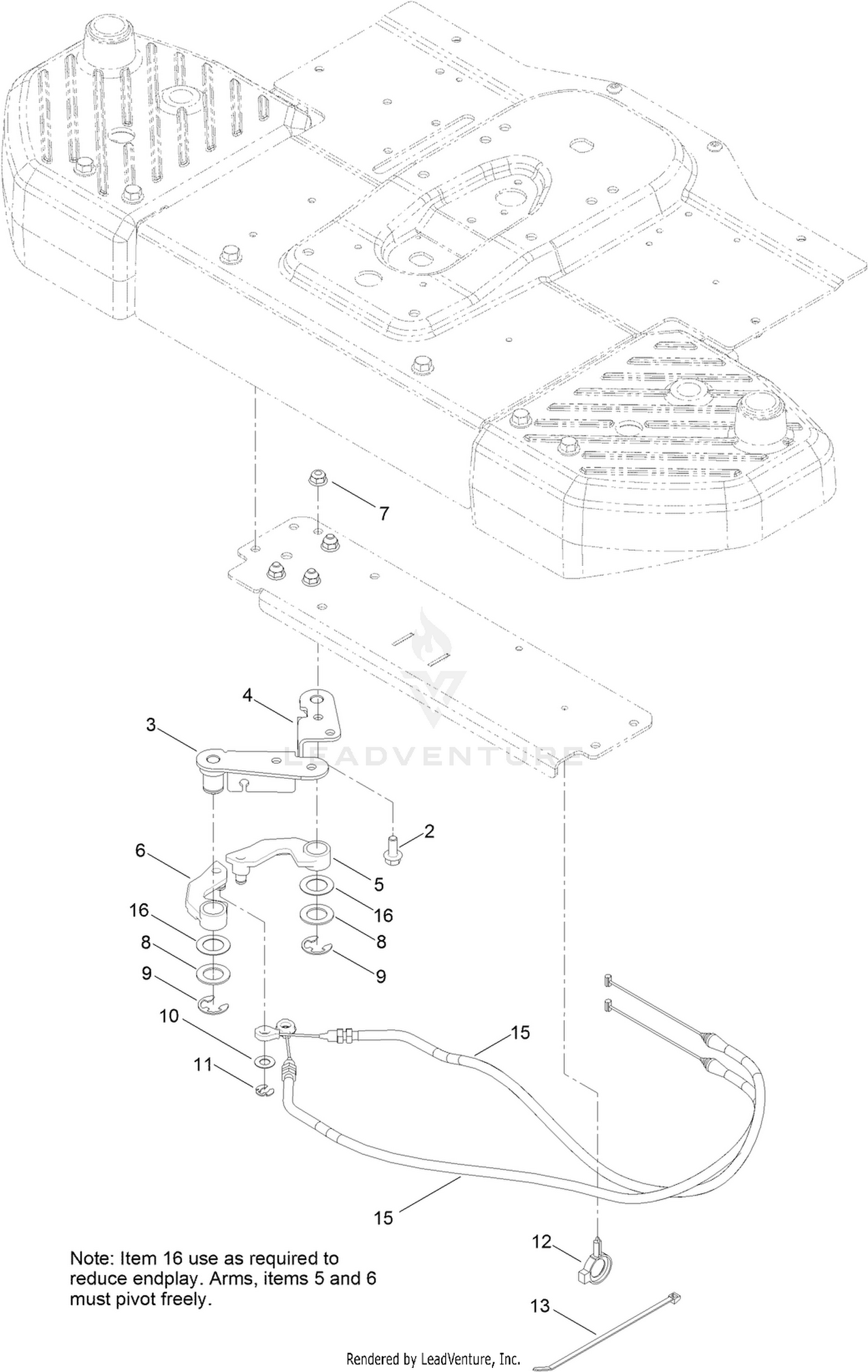Steering Cable Assembly