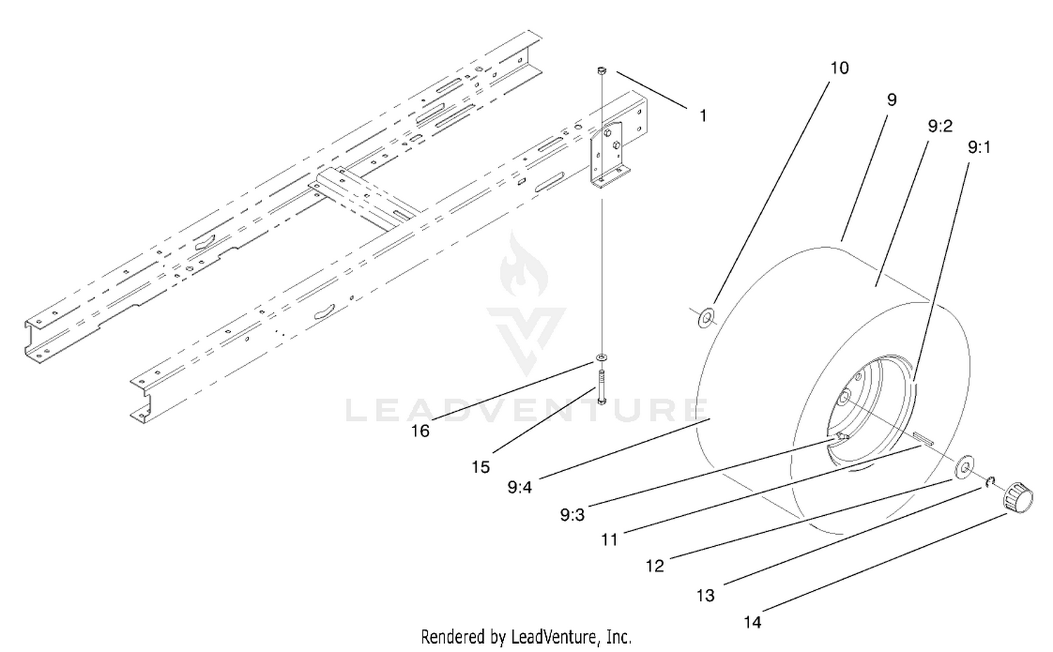 Rear Wheel Assembly