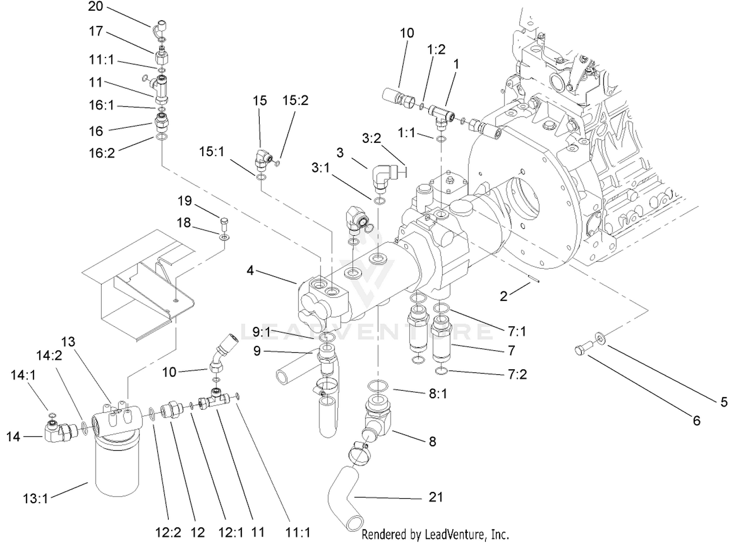 Pump and Filter Installation Assembly