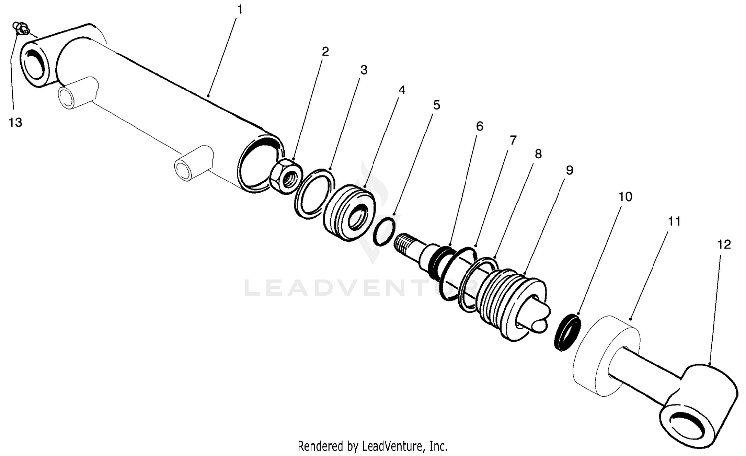 Hydraulic Cylinder No. 93-9310