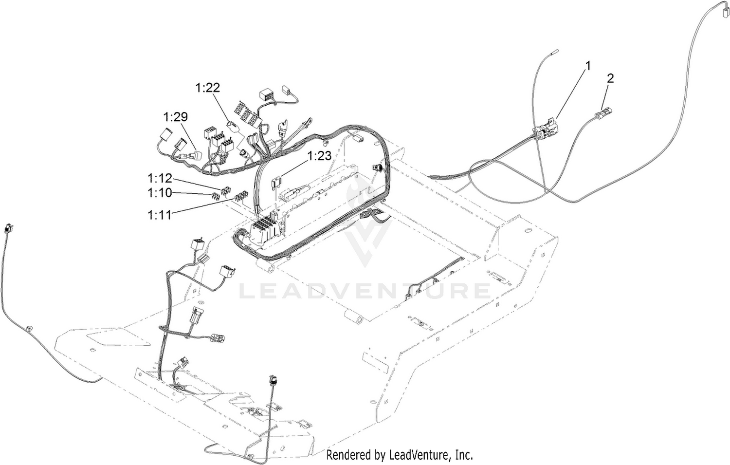 Platform Wire Harness and Fuse Assembly