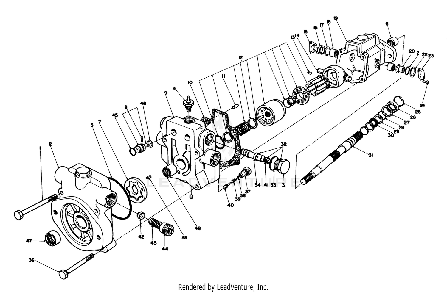 Piston Pump Assembly 58-5660