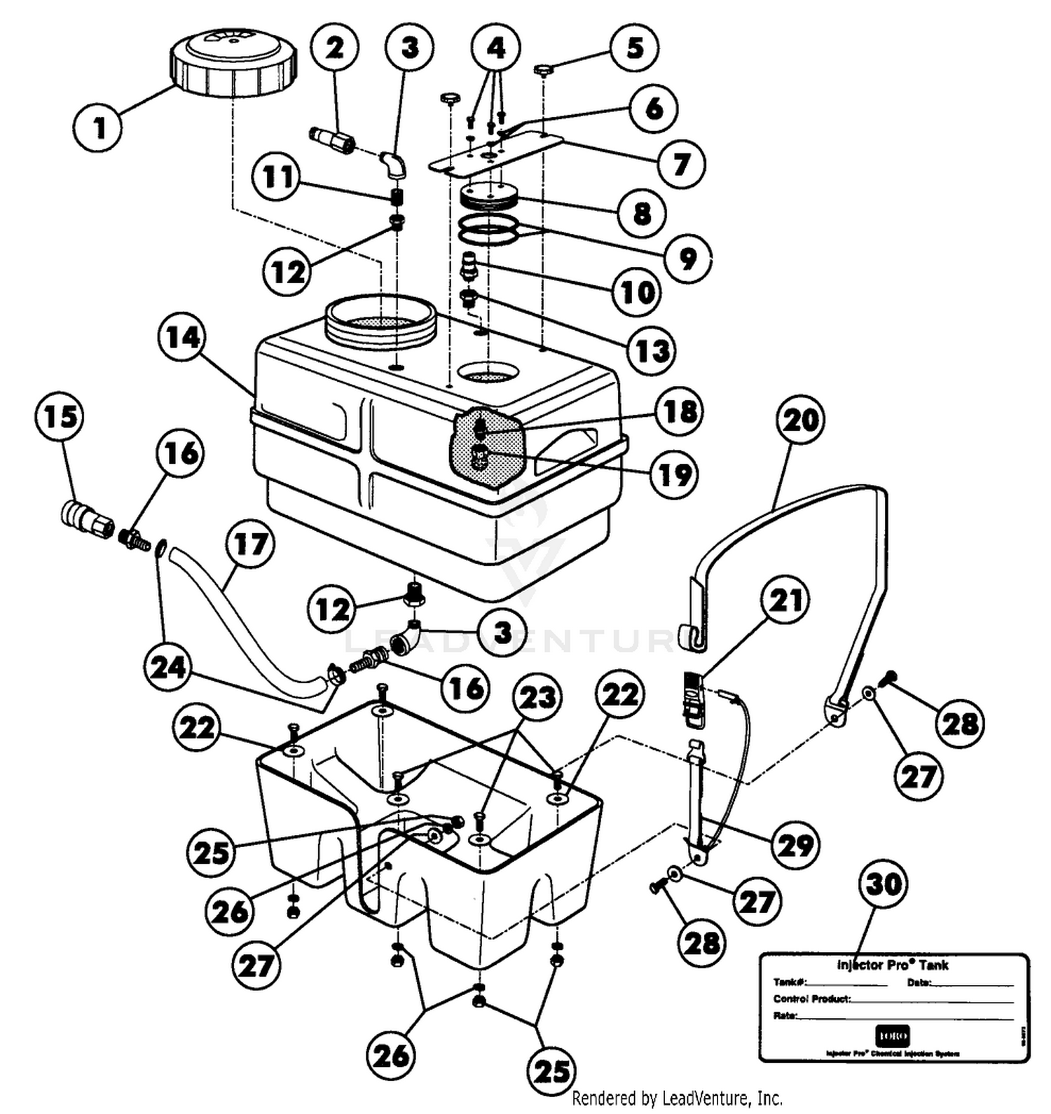 INJECTION TANK ASSEMLY (92-8449)