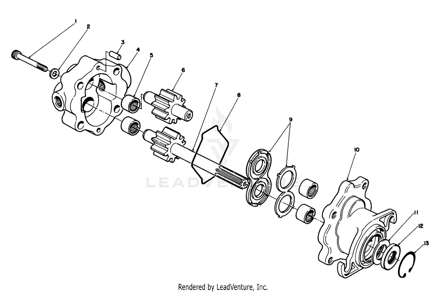 Reel Motor Assembly No. 75-1400